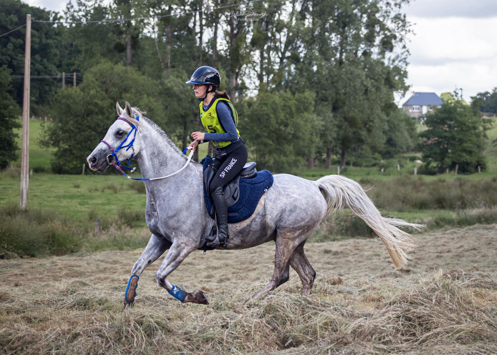 jeanne bardin cavaliere endurance de l'écurie de la cherbonnais guichen